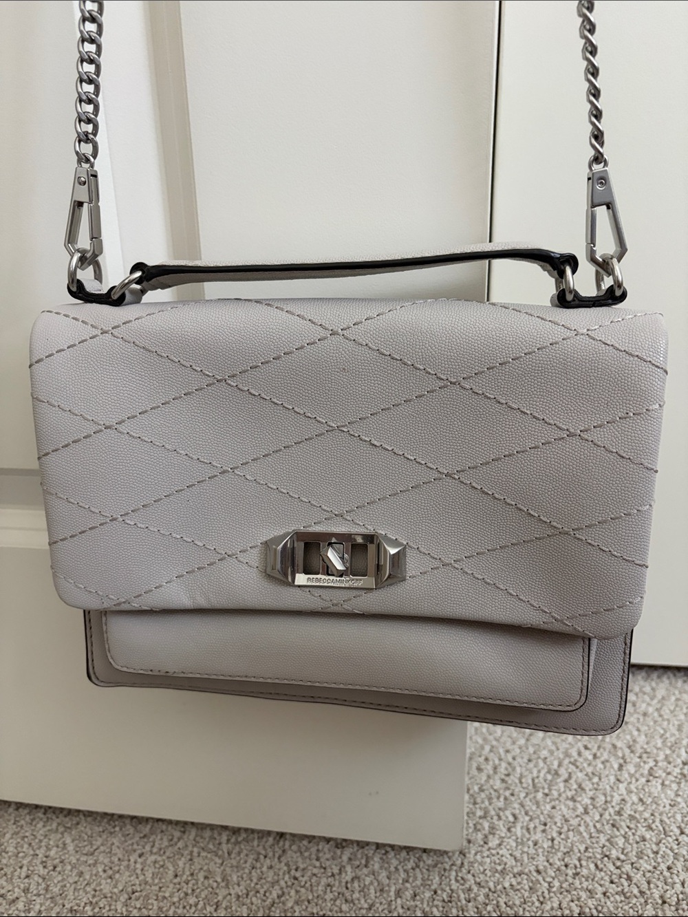 Rebecca Minkoff Gray Crossbody Purse